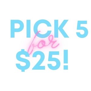 KIDS CLOTHES 5 ITEMS FOR $25 OR 10 FOR $45 on all items under $25!